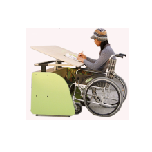 장애인 각도 및 높낮이 조절 책상(휠체어용) PLUS-200